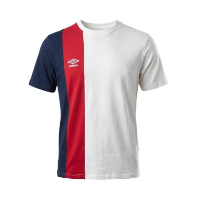 T-SHIRTS UMBRO ORIGINAL HOMME BLANC COTON